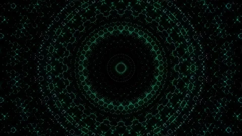 Abstract background stripes and with shining light dots.Animation with circles Stock Footage 240431185