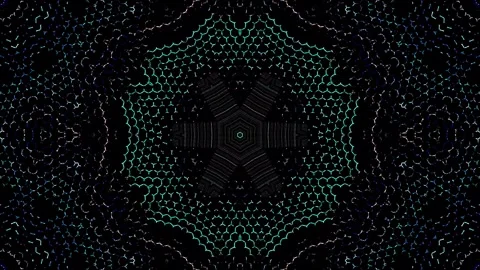 Abstract background stripes and with shining light dots.Animation with circles 스톡 동영상 240486032