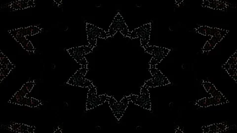 Abstract background stripes and with shining light dots.Animation with circles Stock-Footage 296002969