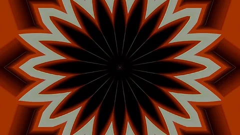 Abstract background stripes and with shining light dots.Animation with circles Video stock 296966554