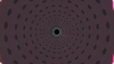 Abstract background stripes and with shining light dots.Animation with circles Video stock 304688367