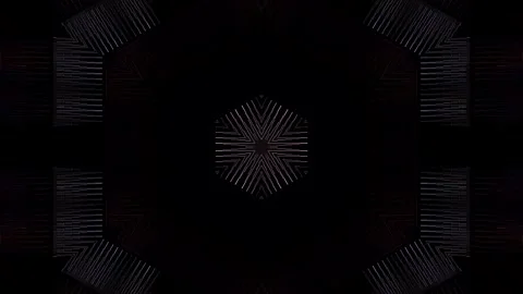 Abstract background stripes and with shining light dots.Animation with circles Stock-Footage 306005316