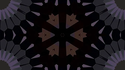 Abstract background stripes and with shining light dots.Animation with circles Stock Footage 306464475