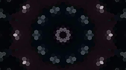 Abstract background stripes and with shining light dots.Animation with circles 스톡 동영상 307194216