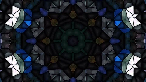 Abstract background stripes and with shining light dots.Animation with circles Video stock 308119495