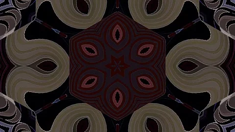 Abstract background stripes and with shining light dots.Animation with circles Stock-Footage 308649471