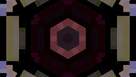 Abstract background stripes and with shining light dots.Animation with circles Stock-Footage 308649802