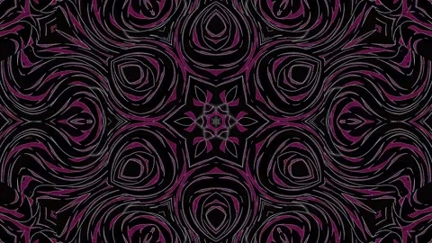 Abstract background stripes and with shining light dots.Animation with circles Video stock 309885076