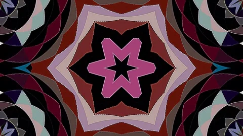Abstract background stripes and with shining light dots.Animation with circles Video stock 310267827