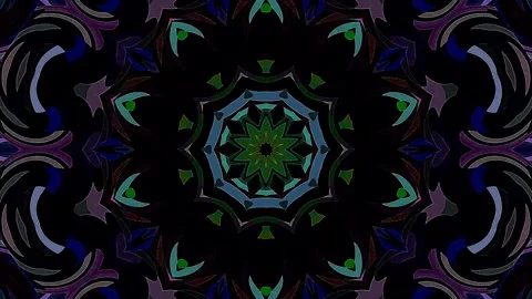 Abstract background stripes and with shining light dots.Animation with circles Stock-Footage 310295148