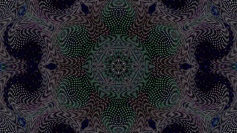 Abstract background stripes and with shining light dots.Animation with circles Video stock 310295834