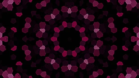 Abstract background stripes and with shining light dots.Animation with circles Video stock 310331270