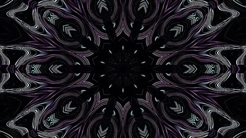 Abstract background stripes and with shining light dots.Animation with circles Video stock 312008898