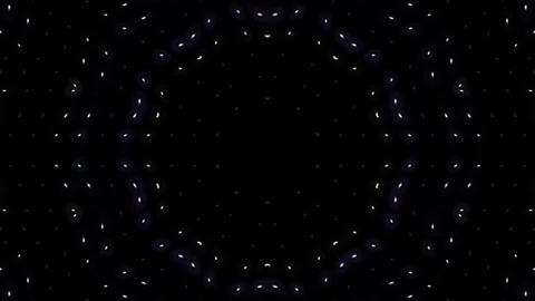 Abstract background stripes and with shining light dots.Animation with circles 動画素材 312009105