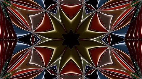 Abstract background stripes and with shining light dots.Animation with circles Stock-Footage 322016058