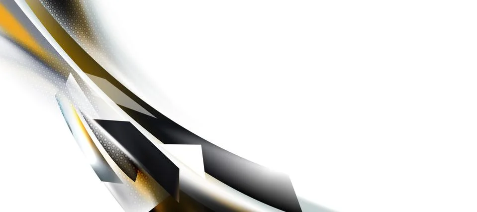 Abstract background. Stripes composition minimal technology business shapes. Stock Illustration