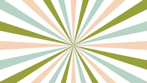 Abstract background with stripes, rays of sunburst. Striped starburst halfton Stock Illustration