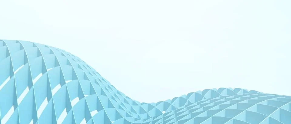 Abstract Background. structure architecture folding concept and Geometric Shape Stock Illustration