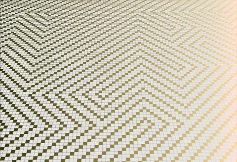 Abstract background. Structure, pattern. Black squares. Gold, yellow Ilustração Stock