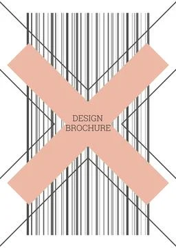 Abstract background in the style of Memphis. Geometric cover design. Fashiona 库存插图