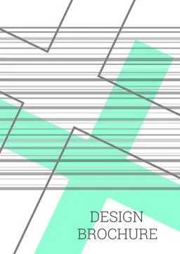 Abstract background in the style of Memphis. Geometric cover design. Fashiona Stock Illustration