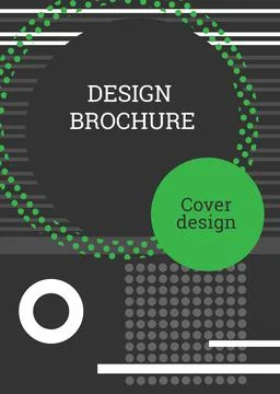 Abstract background in the style of Memphis. Geometric cover design. Fashiona Stock Illustration
