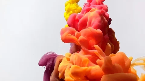 Abstract background. Stylish background. Yellow, red-pink, and purple Stock Footage 120619231