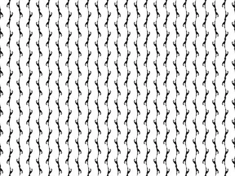 Abstract background stylized black and white liana Stock Illustration