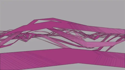 Abstract Background stylized Geometric Waves 20 스톡 동영상 111243646