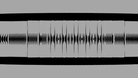 Abstract Background Stylized Waveform 10 Stock Footage 89246515