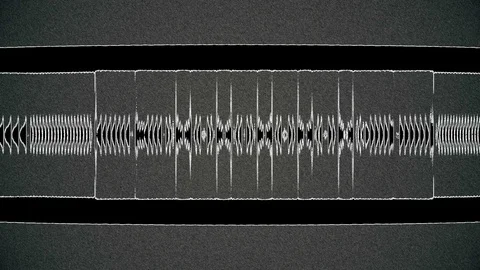Abstract Background Stylized Waveform 7 Stock Footage 89246378