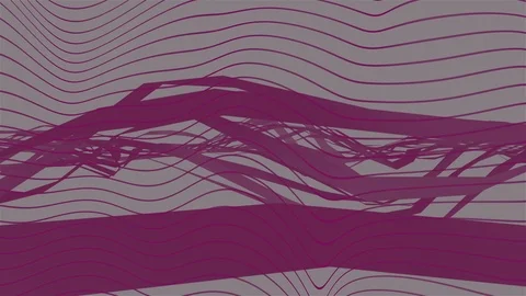 Abstract Background Stylizesd Geometric Waves 9 Stock-Footage 111234483