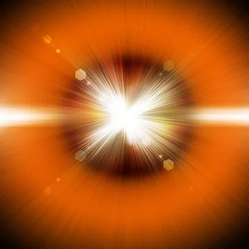 Abstract background with sunrays Stock Illustration