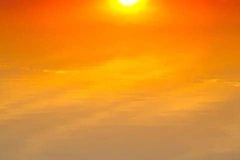 Abstract background with the sunset on it Stock Photos