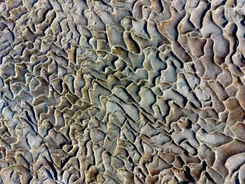 Abstract background from a surface in blue Stock Photos