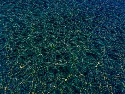 Abstract background from a surface in blue Stock Photos