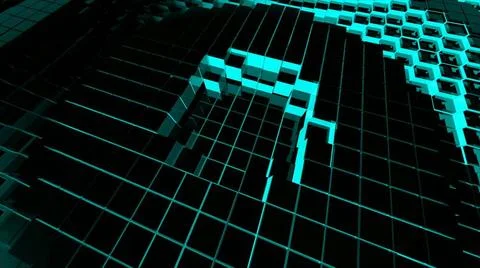 Abstract background with surface cubes Abstract background with surface cu... Stock Photos