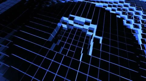 Abstract background with surface cubes Abstract background with surface cu... Stock Photos