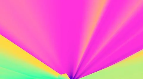 Abstract background. Surreal 3d wallpaper. Neon glow. 80s. 90s. Futuristic. Stock-Illustration