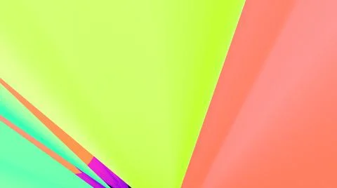 Abstract background. Surreal 3d wallpaper. Neon glow. 80s. 90s. Futuristic. Stock-Illustration