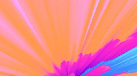 Abstract background. Surreal 3d wallpaper. Neon glow. 80s. 90s. Futuristic. Stock-Illustration