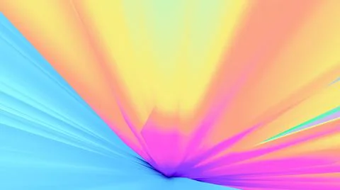 Abstract background. Surreal 3d wallpaper. Neon glow. 80s. 90s. Futuristic. Stock-Illustration