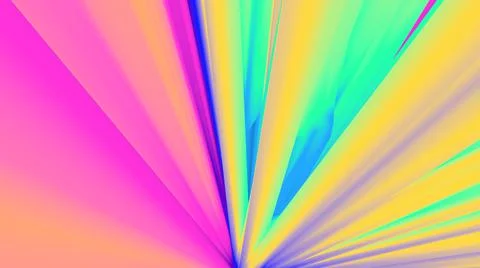 Abstract background. Surreal 3d wallpaper. Neon glow. 80s. 90s. Futuristic. Stock-Illustration