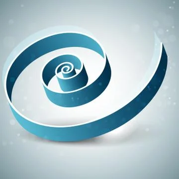 Abstract background with swirl Stock Illustration