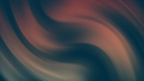 Abstract background, swirling, dark blue, orange, brown, blurred. 4k Animation Stock Footage 280520278