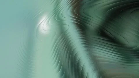 Abstract background with swirling green lines and gradient effect with a sh.. Stock Illustration