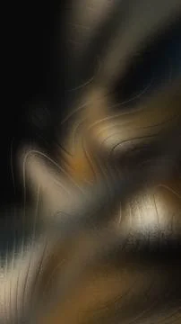 Abstract background with swirling light patterns and golden hues on dark su.. Illustrazione stock