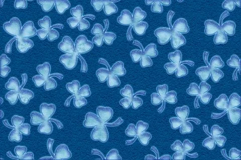 Abstract background with symmetric patterns in blue colors. Stock Illustration