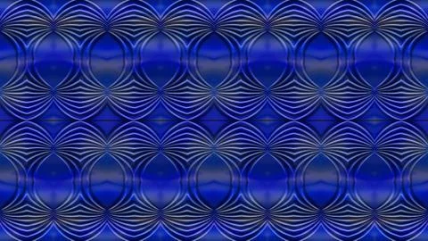 Abstract background with symmetric patterns in blue colors. Stock Illustration