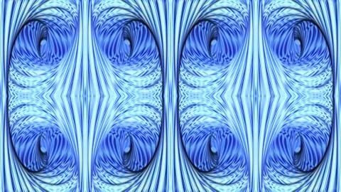 Abstract background with symmetric patterns in blue colors. Stock Illustration